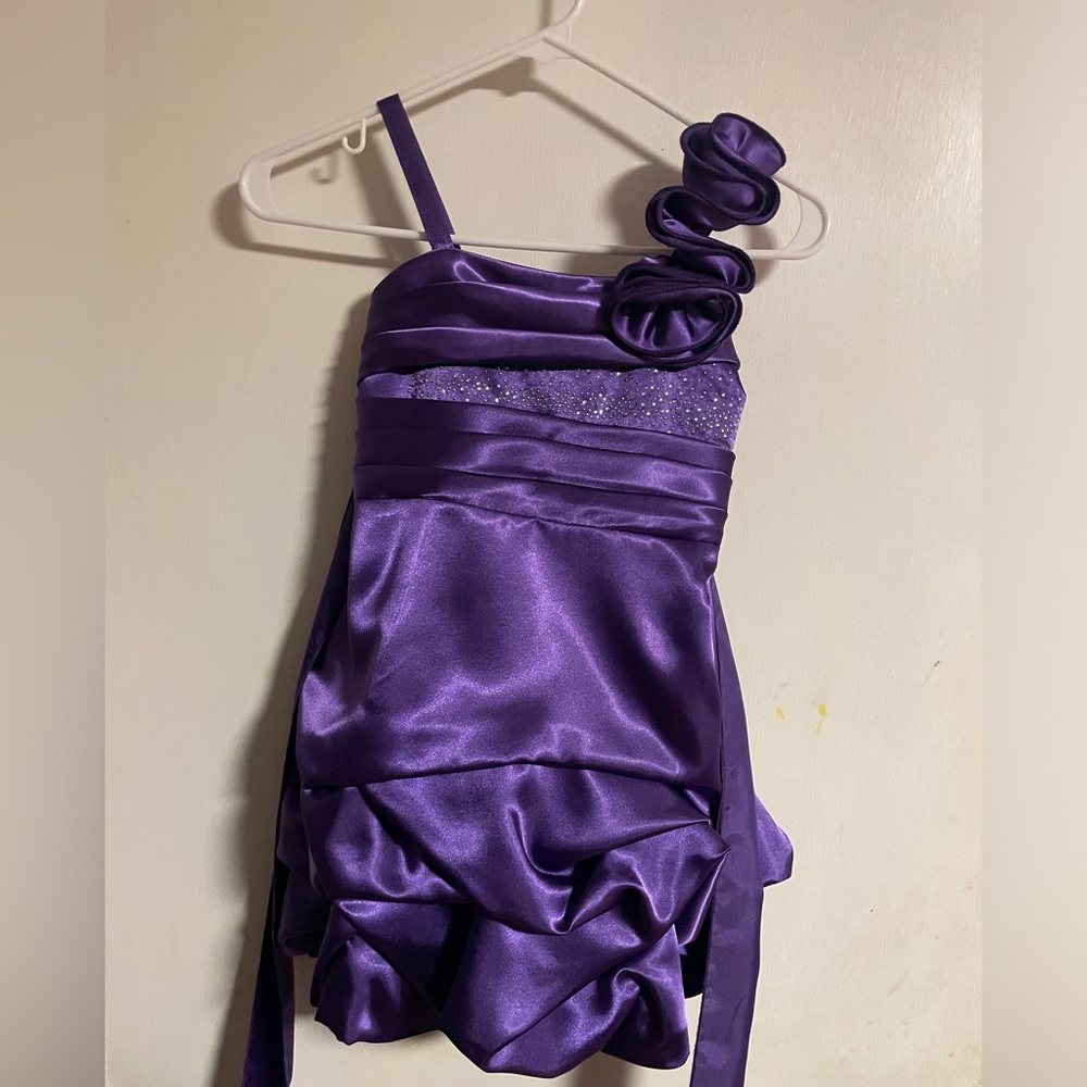 Purple dress